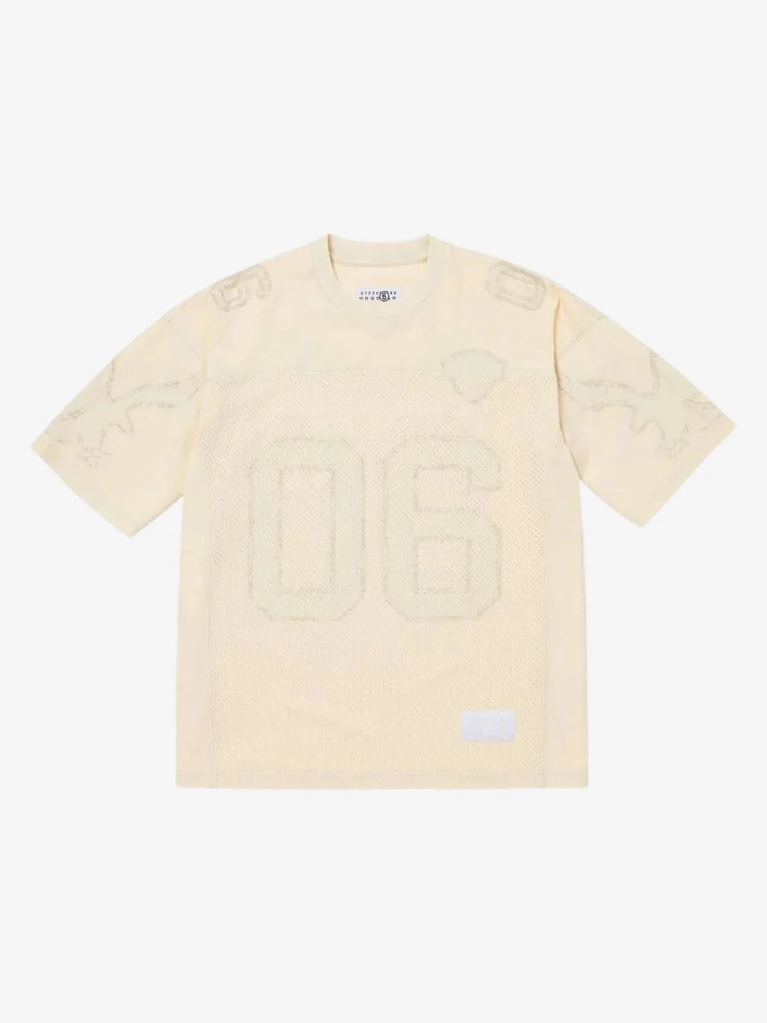 Supreme MM6 Maison Margiela Cotton Football Jersey White