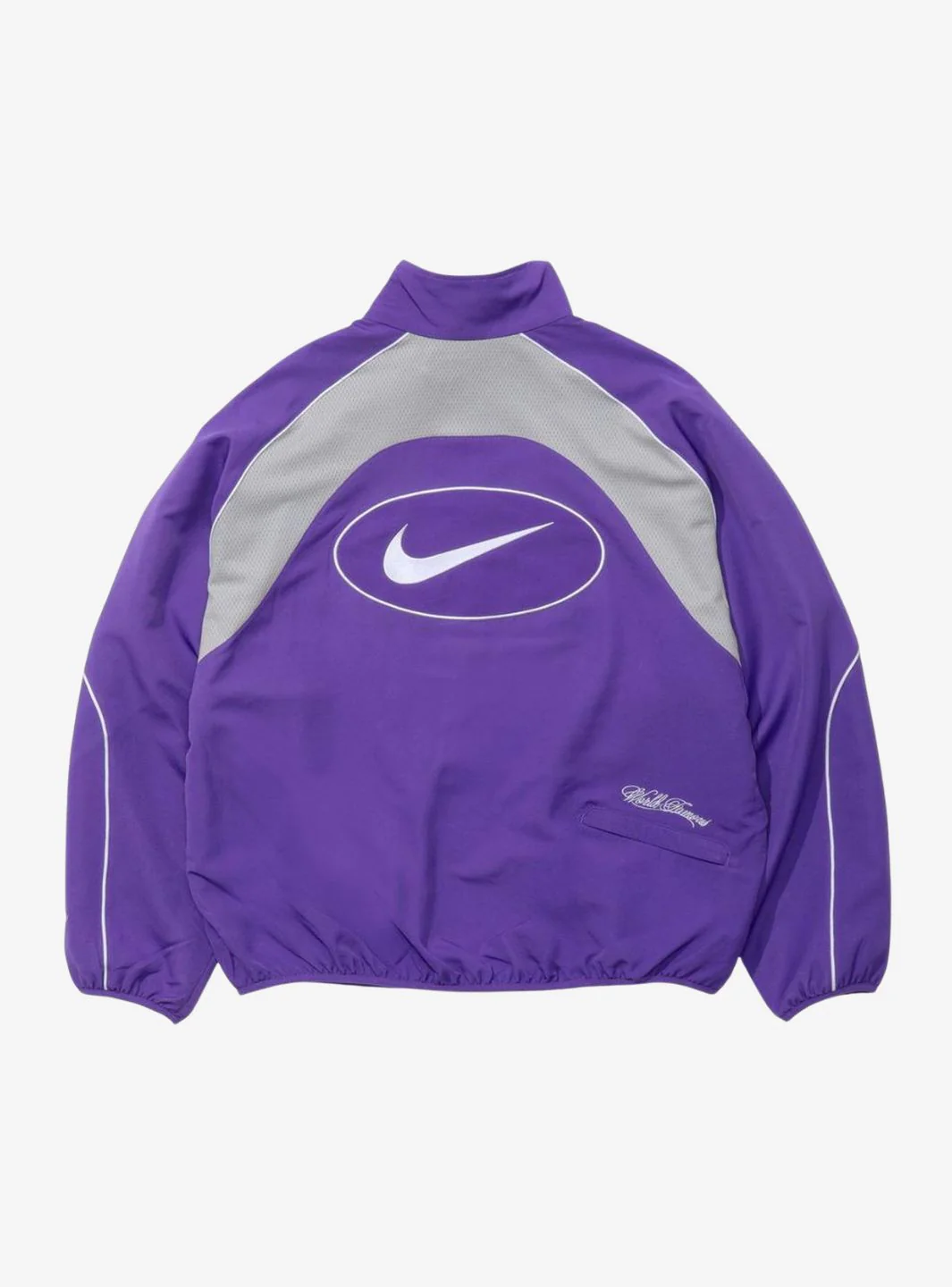 Supreme Nike Track Jacket Purple - Image 3