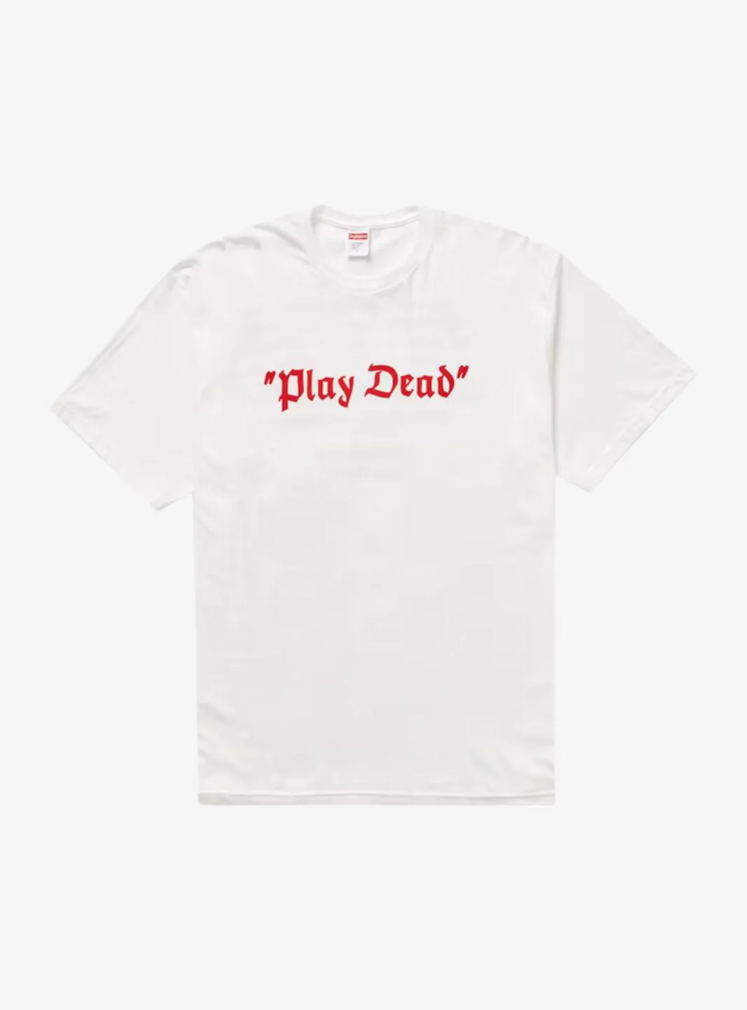 Supreme “Play Dead” T-Shirt White