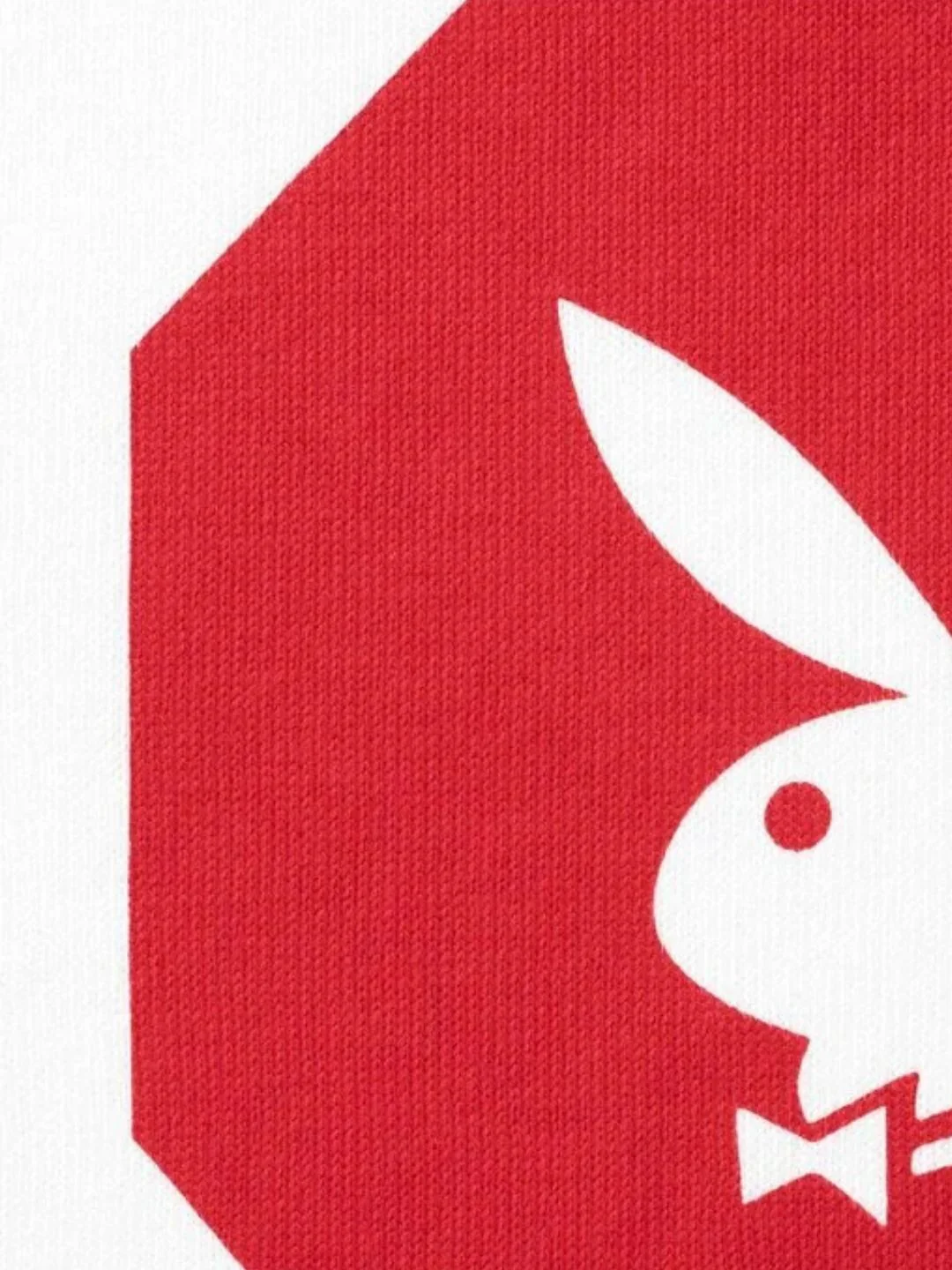 Supreme Playboy L/S Football Top White - Image 3