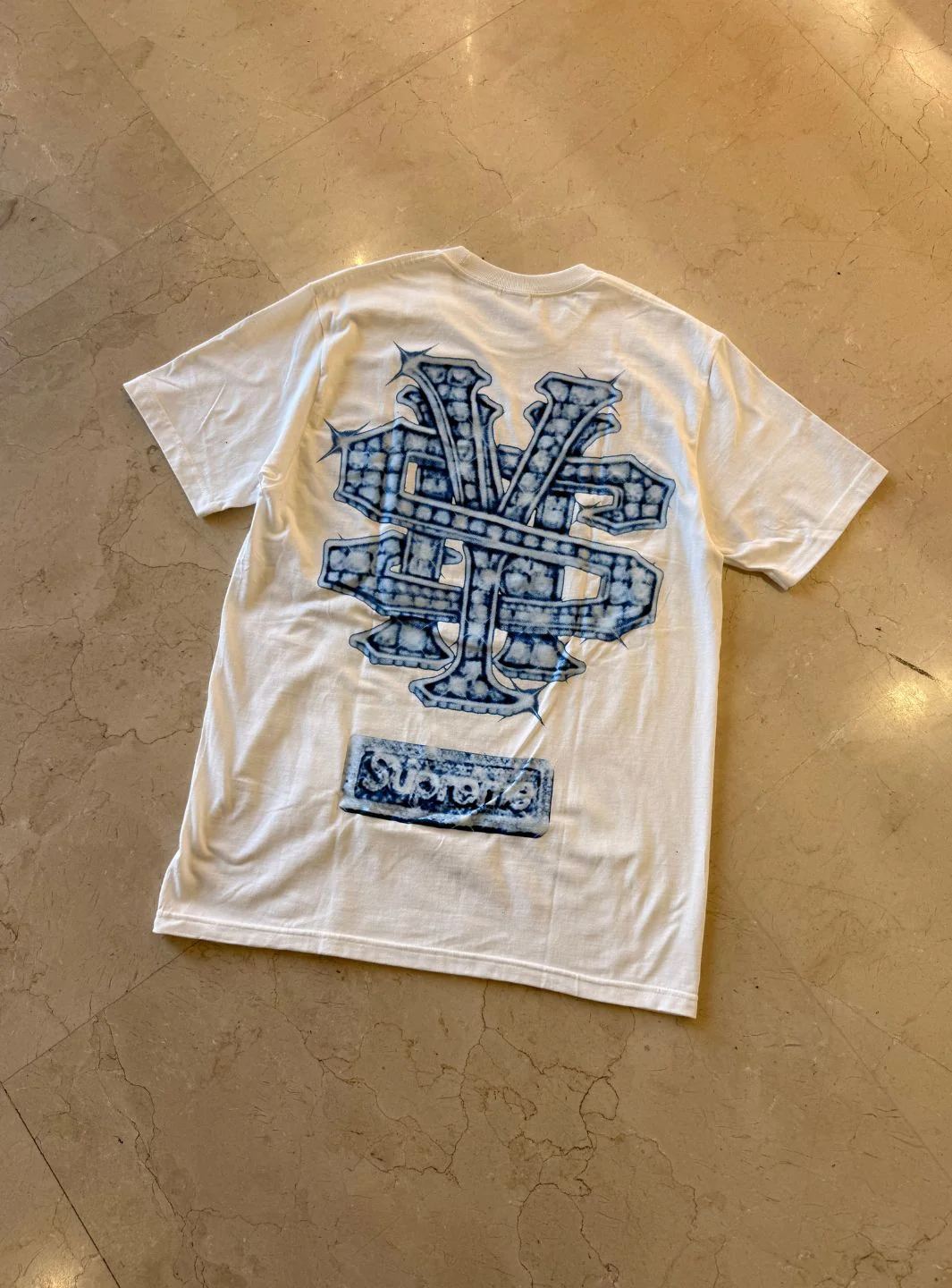 Supreme Snowman T-Shirt White - Image 4