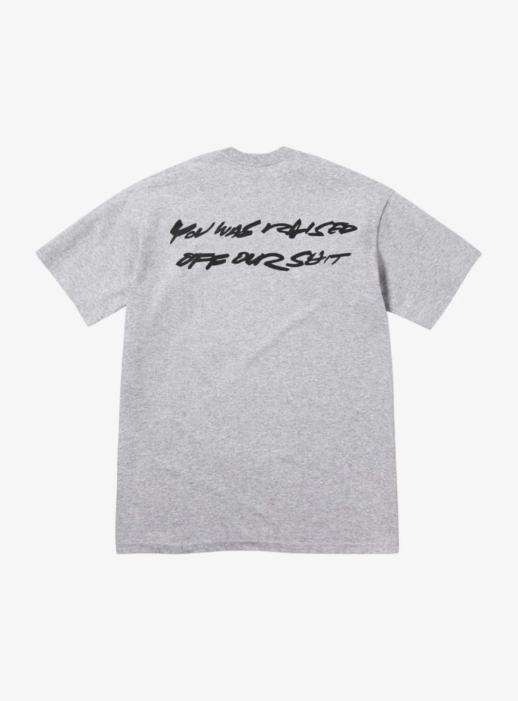 Supreme Futura Box Logo T-Shirt Heather Grey - Image 2