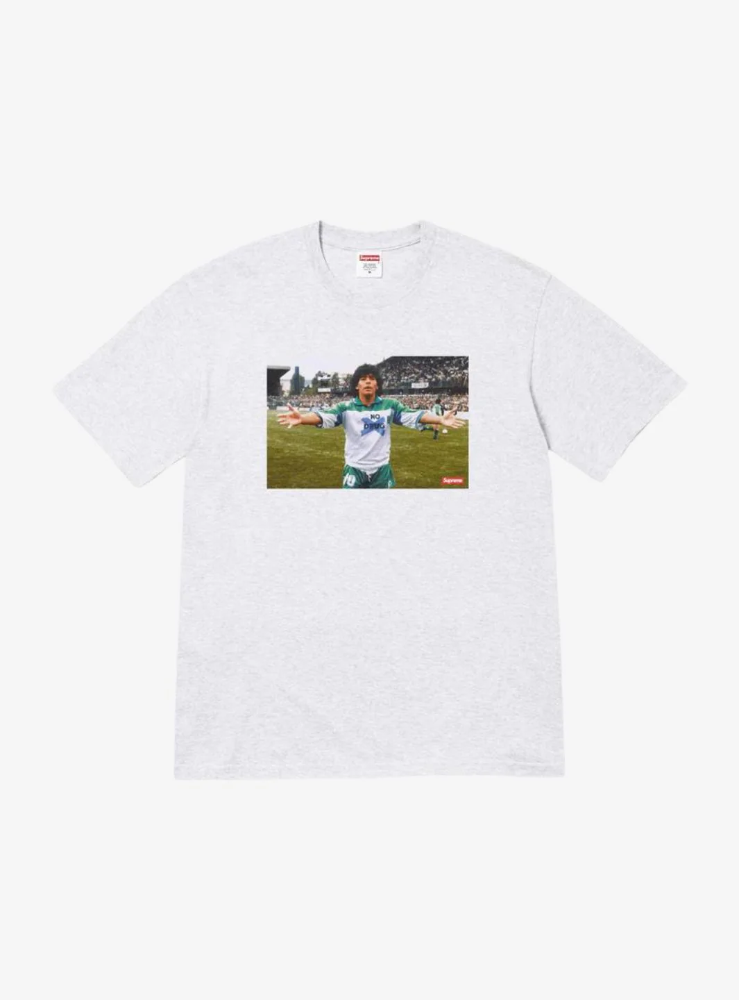 Supreme Maradona T-Shirt Grey