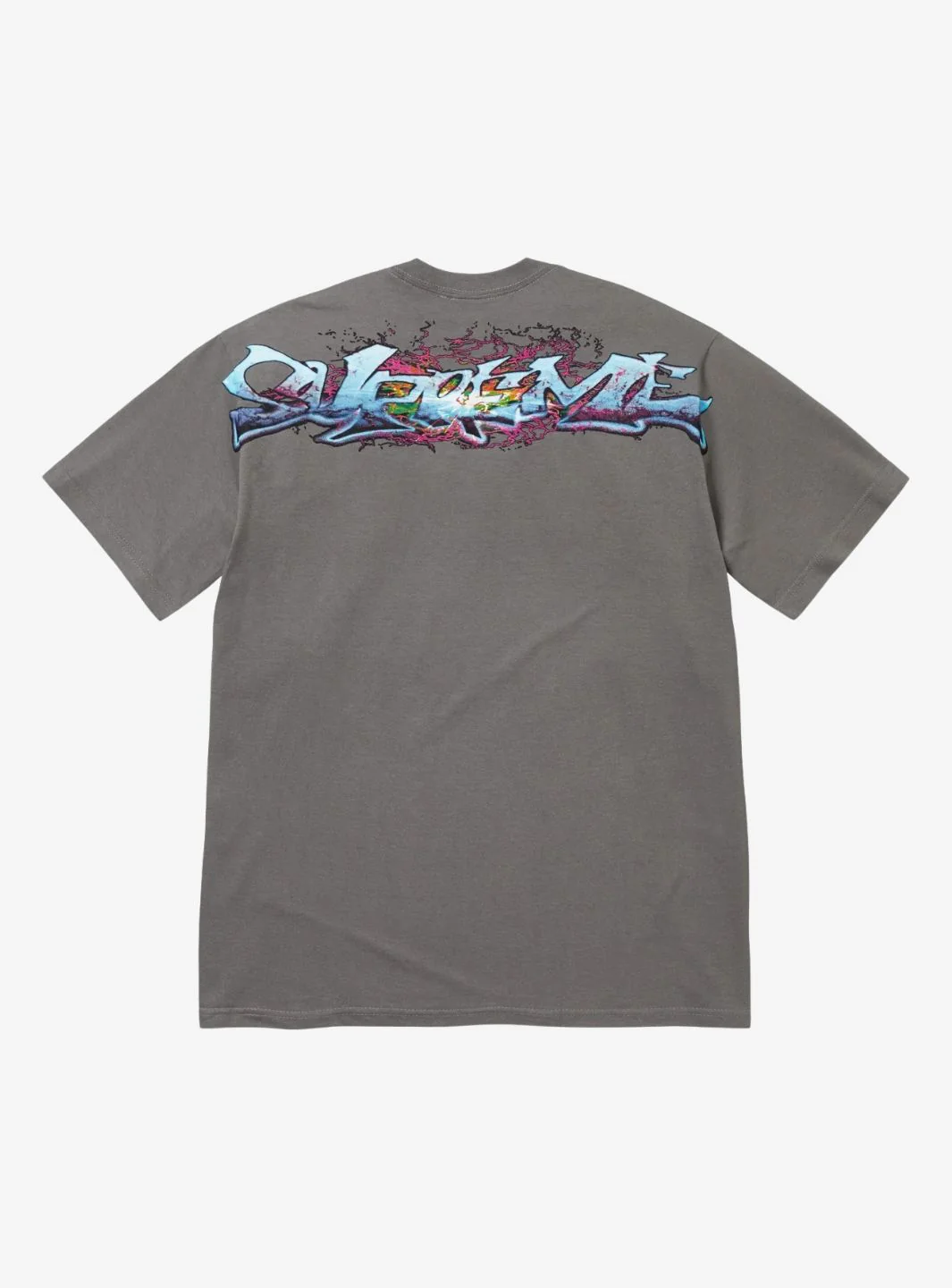 Supreme Tag T-Shirt Charcoal - Image 2