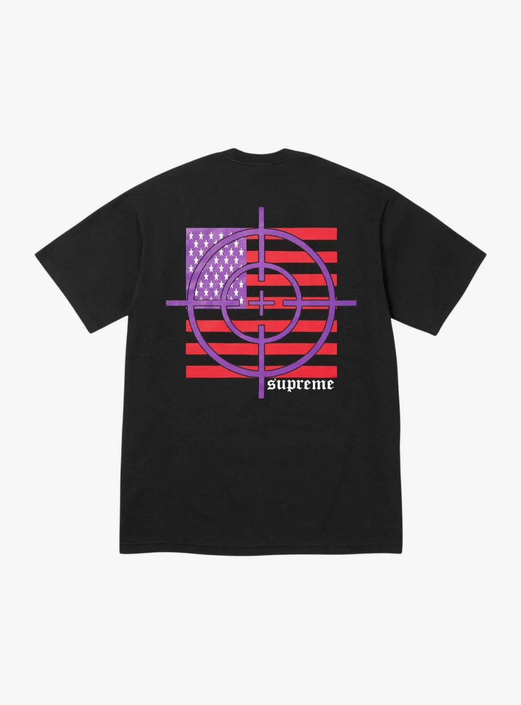 Supreme Target T-Shirt Black - Image 2