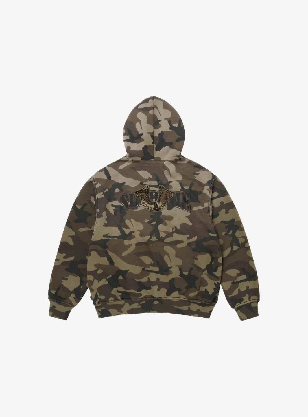 Supreme True Religion Zip Up Hooded Sweatshirt Woodland Camo (FW25) - Image 2