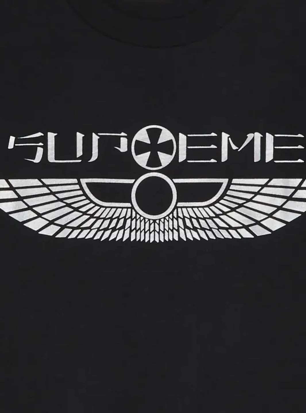 Supreme Wings T-Shirt Black - Image 4