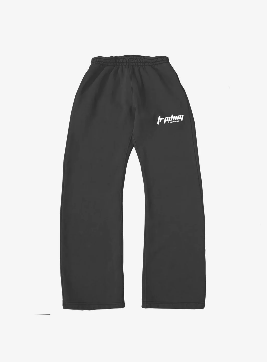 Trap Denim Baggy Sweatpants Dark Grey