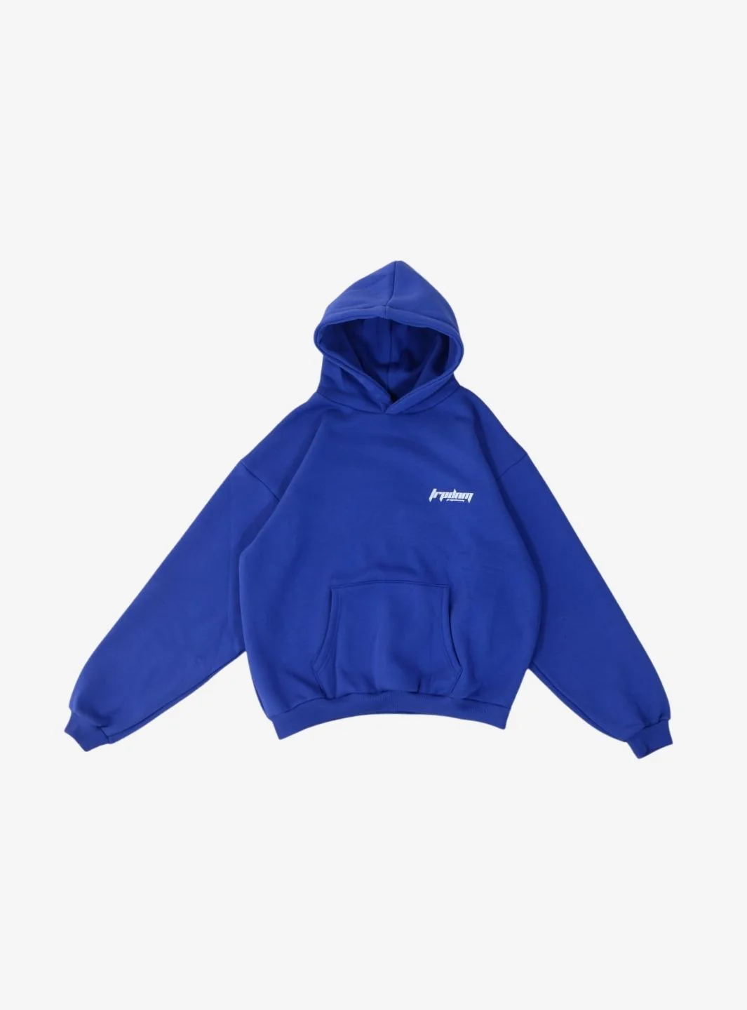 Trap Denim Hoodie Royal Blue