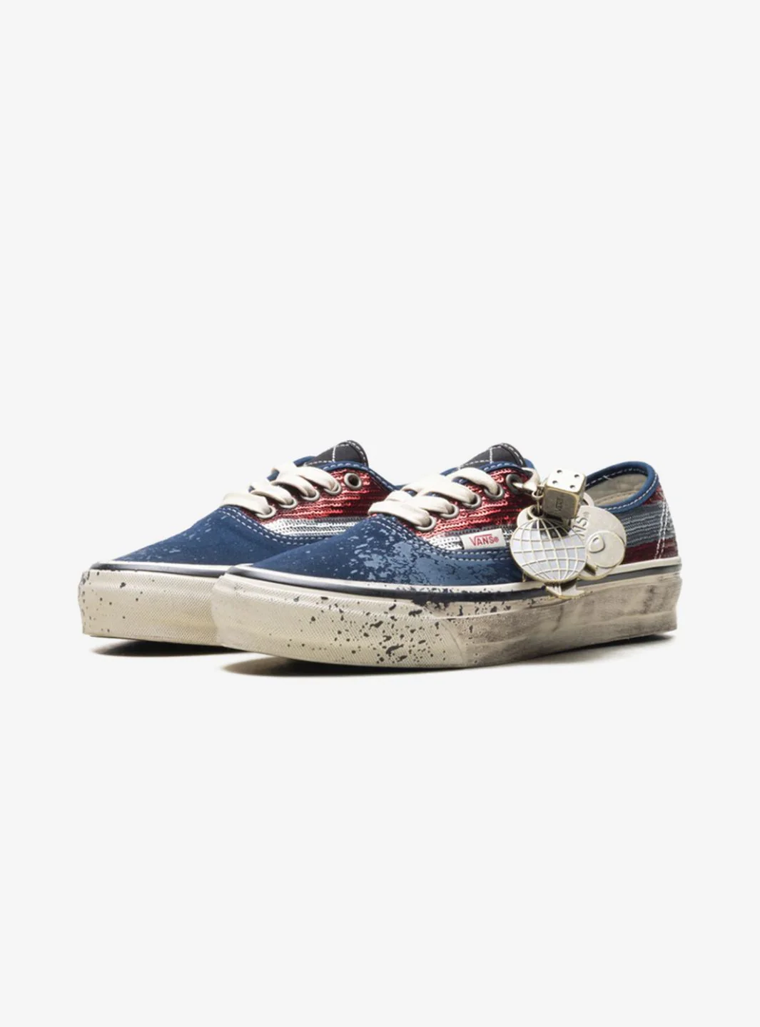Vans Premium Authentic La Habana Red Navy - Image 2